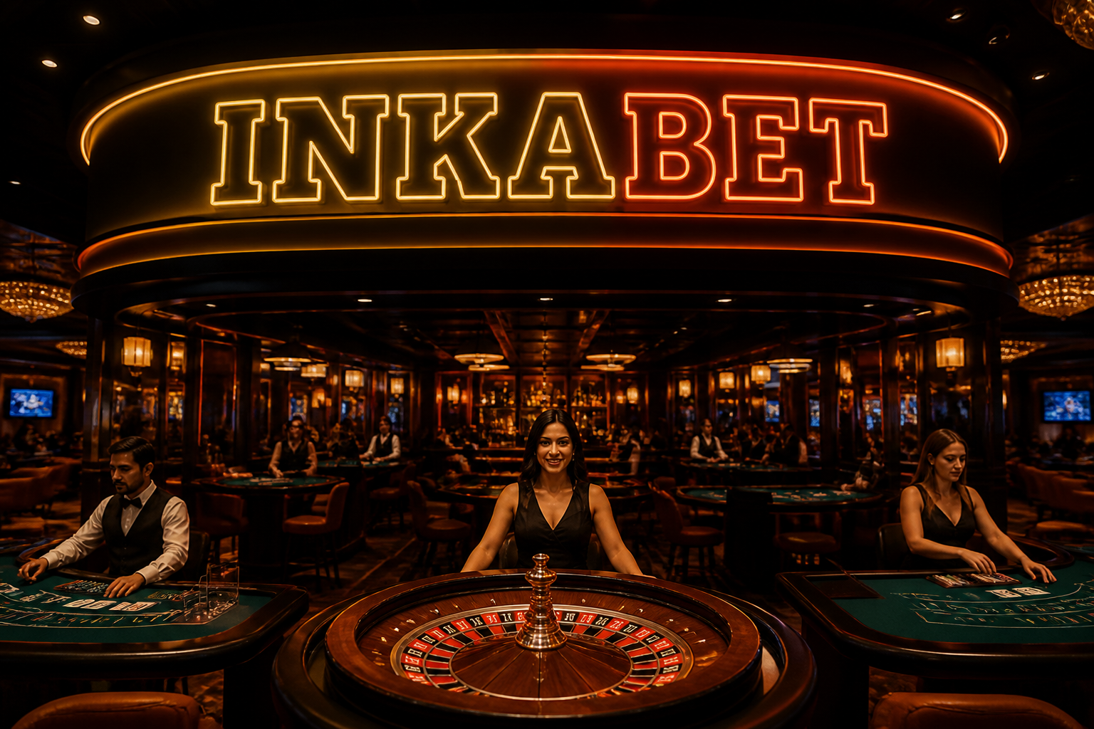 Inkabet live dealer studio